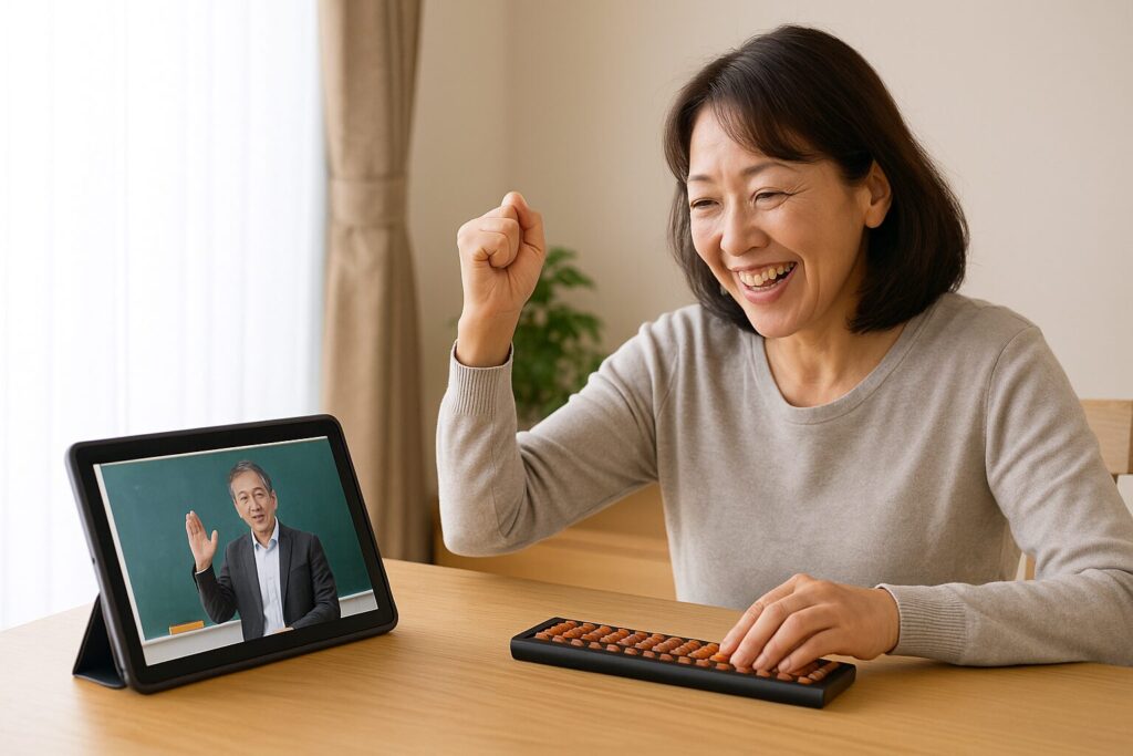 ドリル・動画・アプリを組み合わせてそろばん学習の成果を最大化