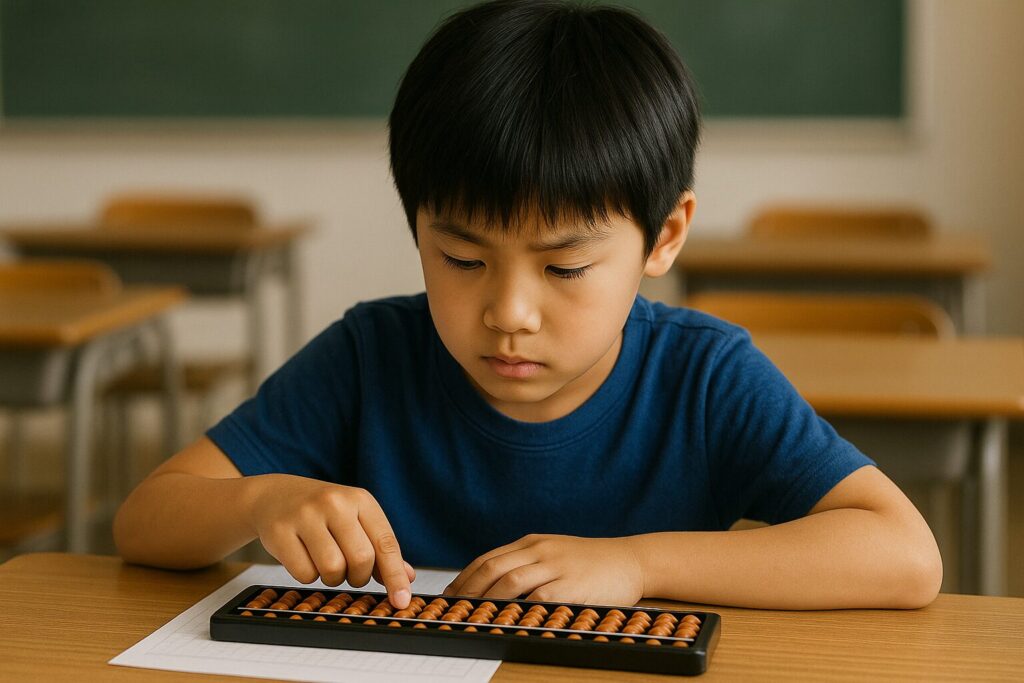 そろばんは「集中・記憶・達成感」を同時に育てる