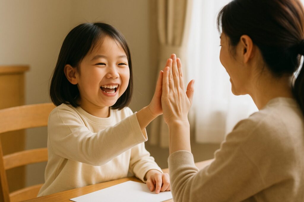 小学校低学年...小さな挑戦で成功体験を積む