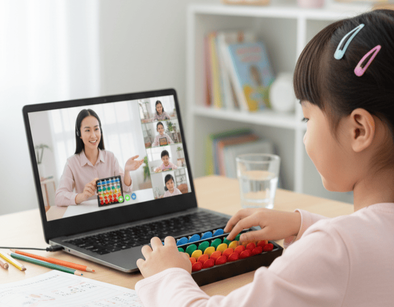 そろばんをプレゼント