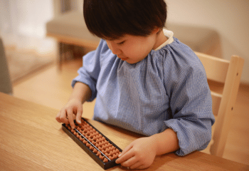 オンラインで丁寧に指導する様子